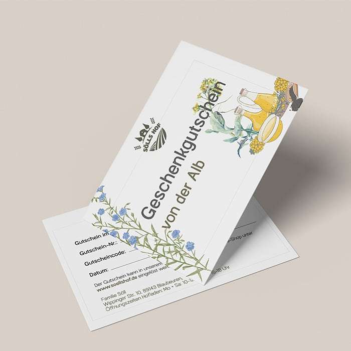 Geschenkgutschein Sölls Hof