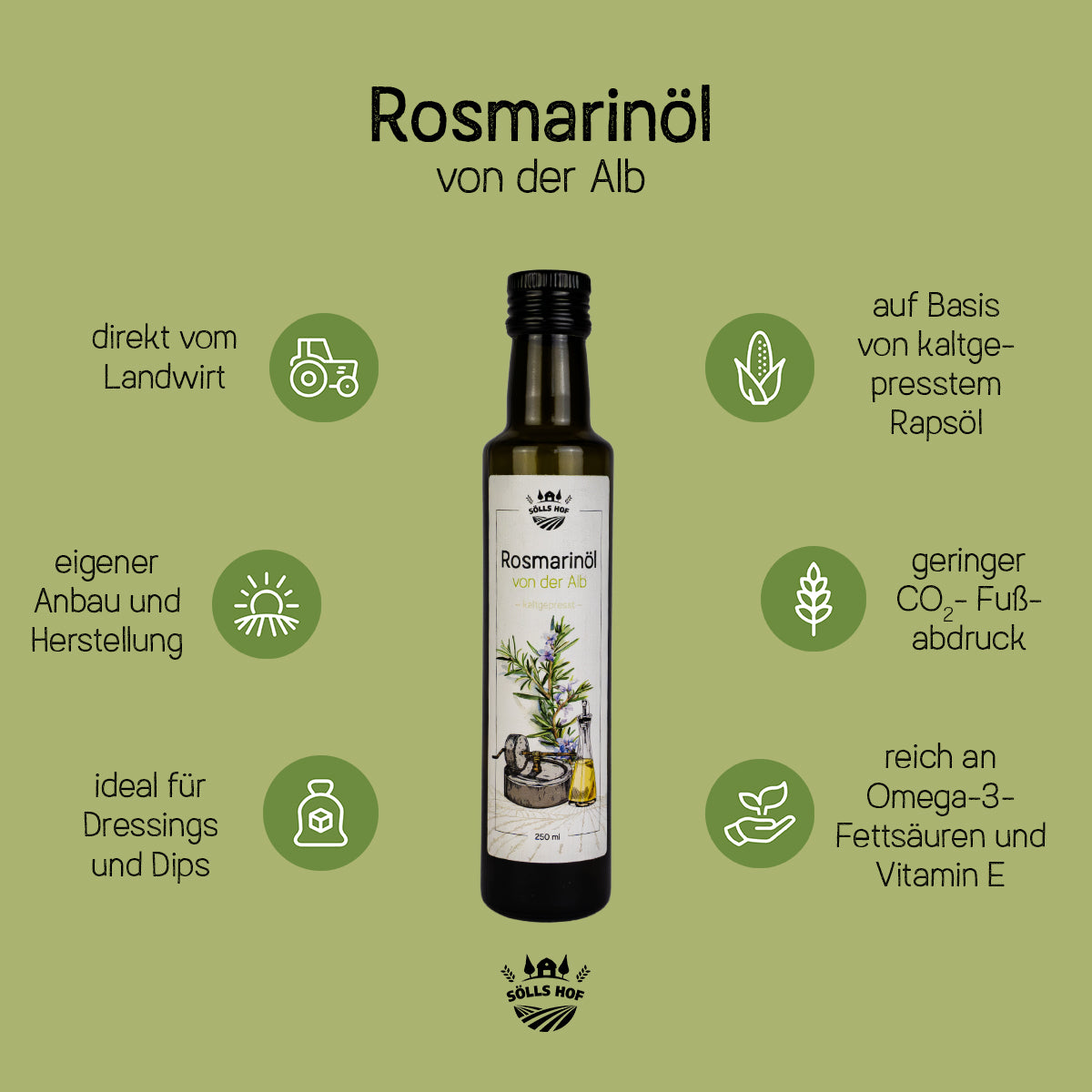 Rosmarinöl von der Alb
