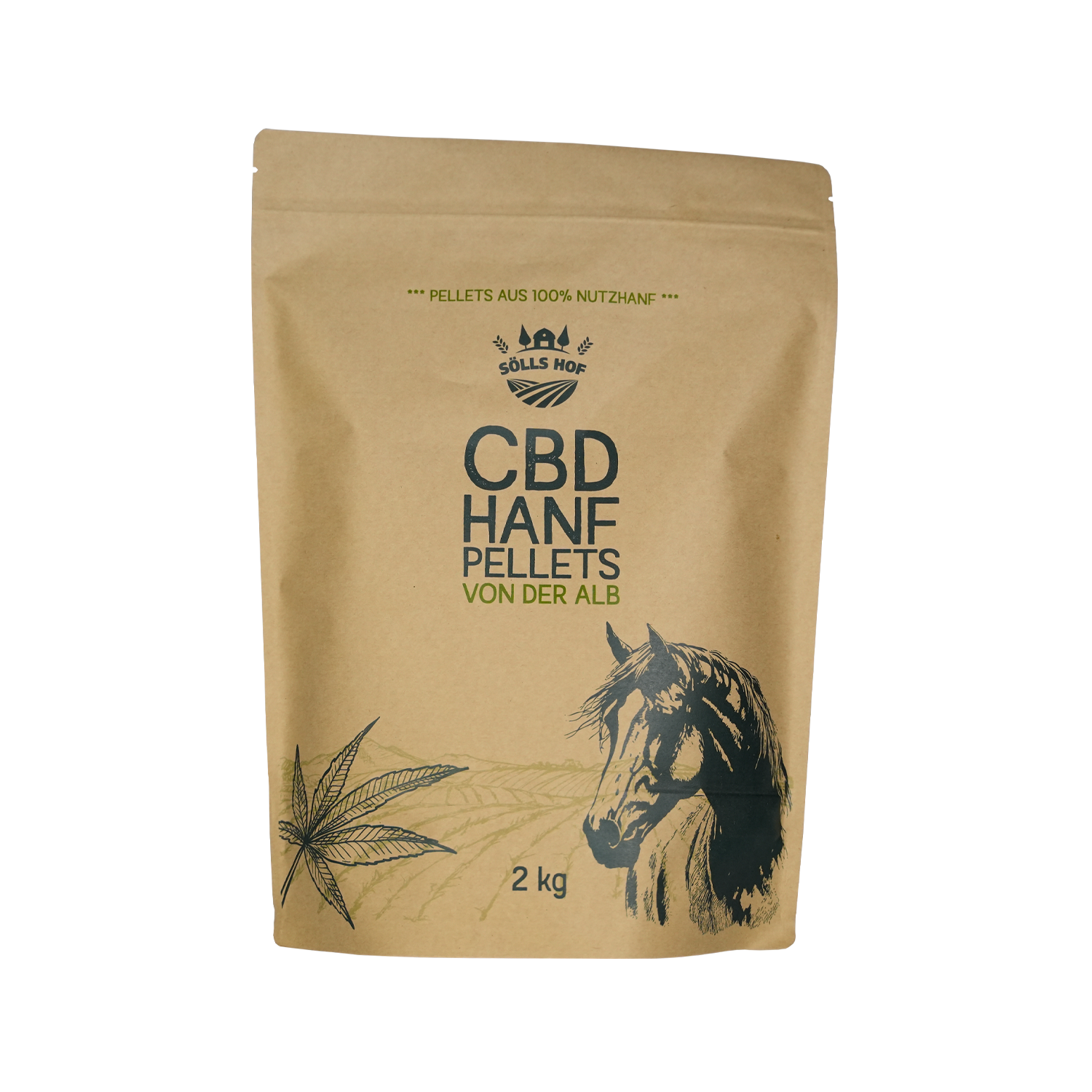 CBD Pellets Vorderseite