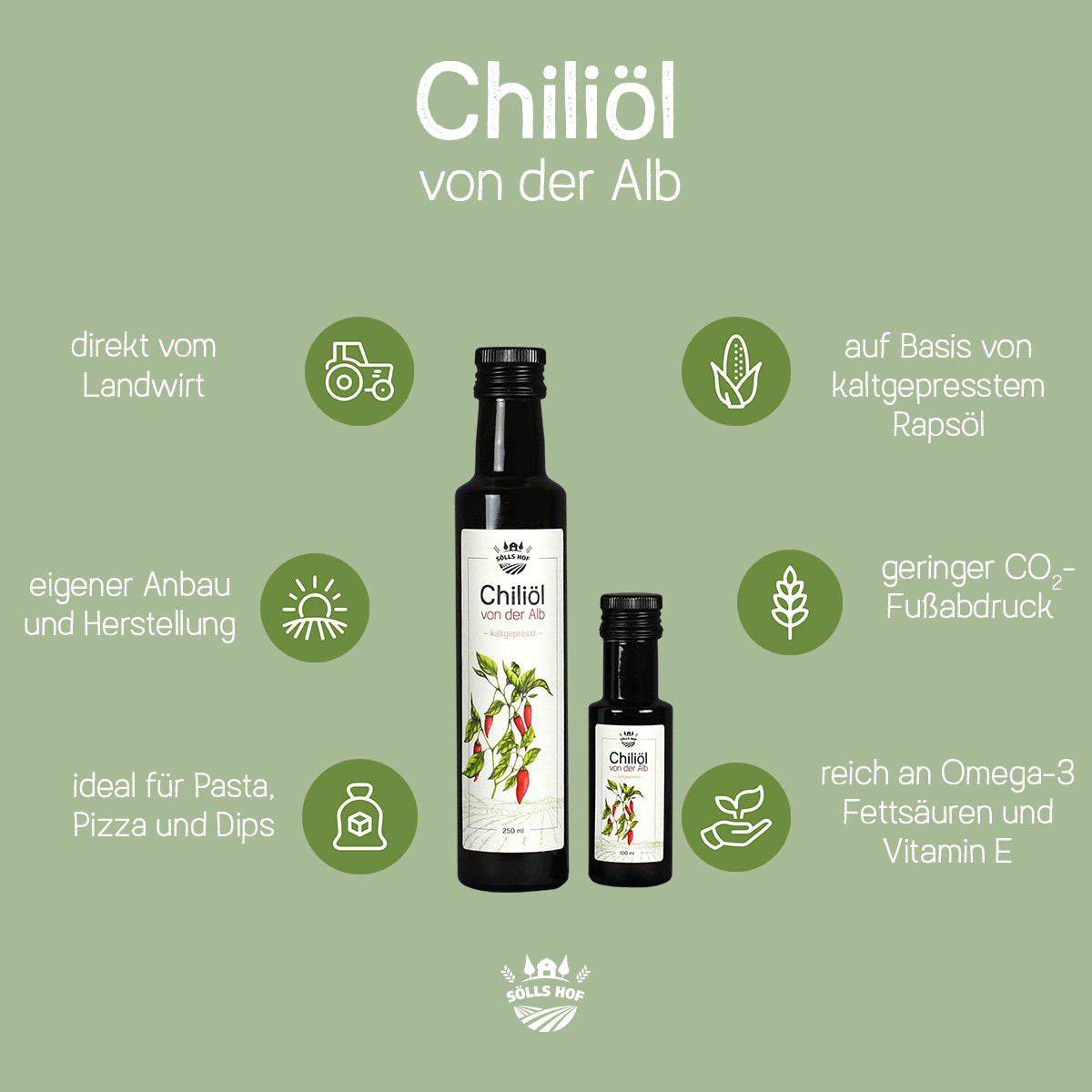 Chiliöl von der Alb