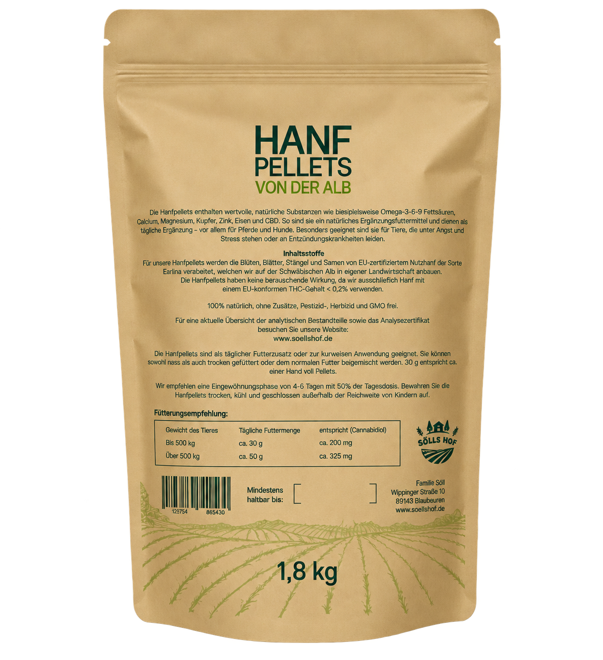 Hanfpellets