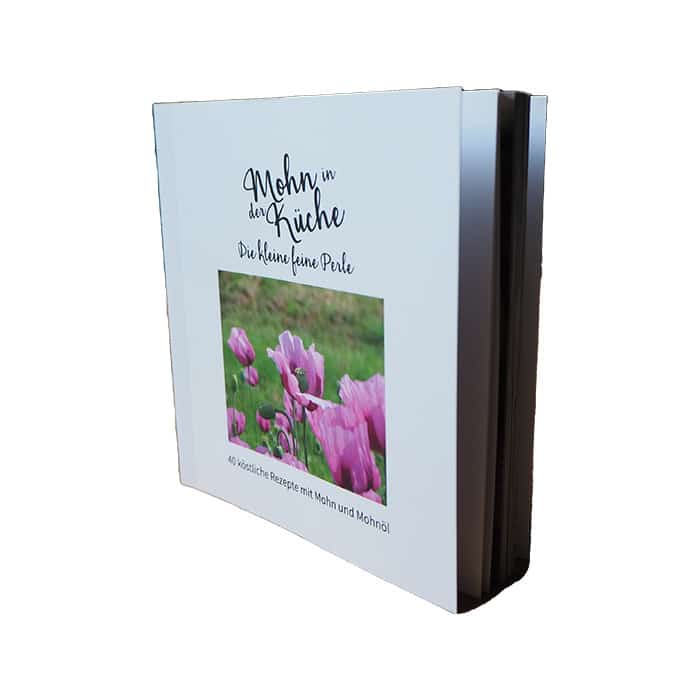Mohnrezeptbuch seitlich