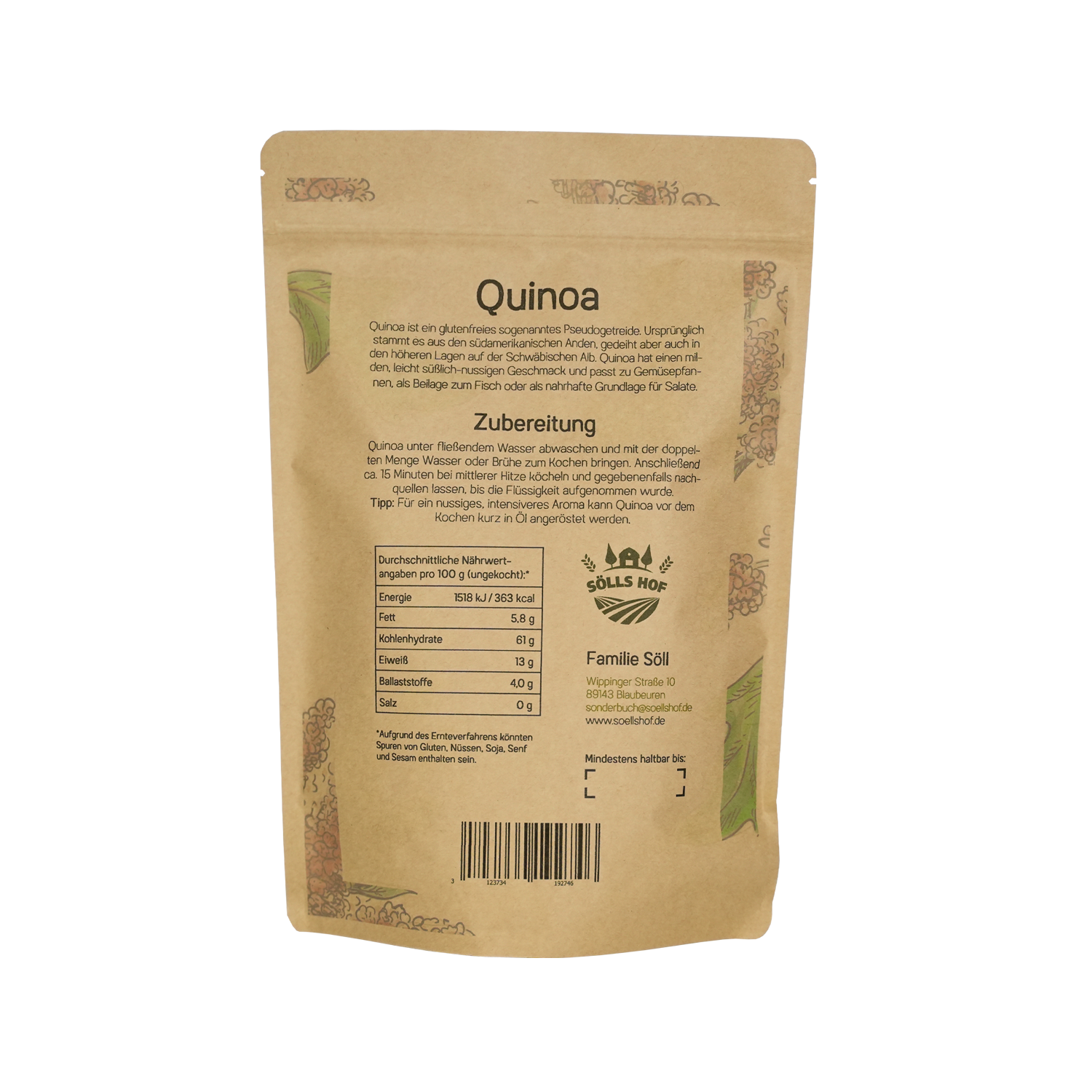 Quinoa von der Alb