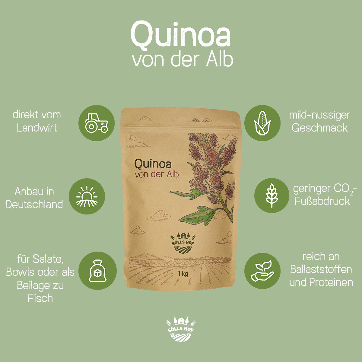 Quinoa von der Alb