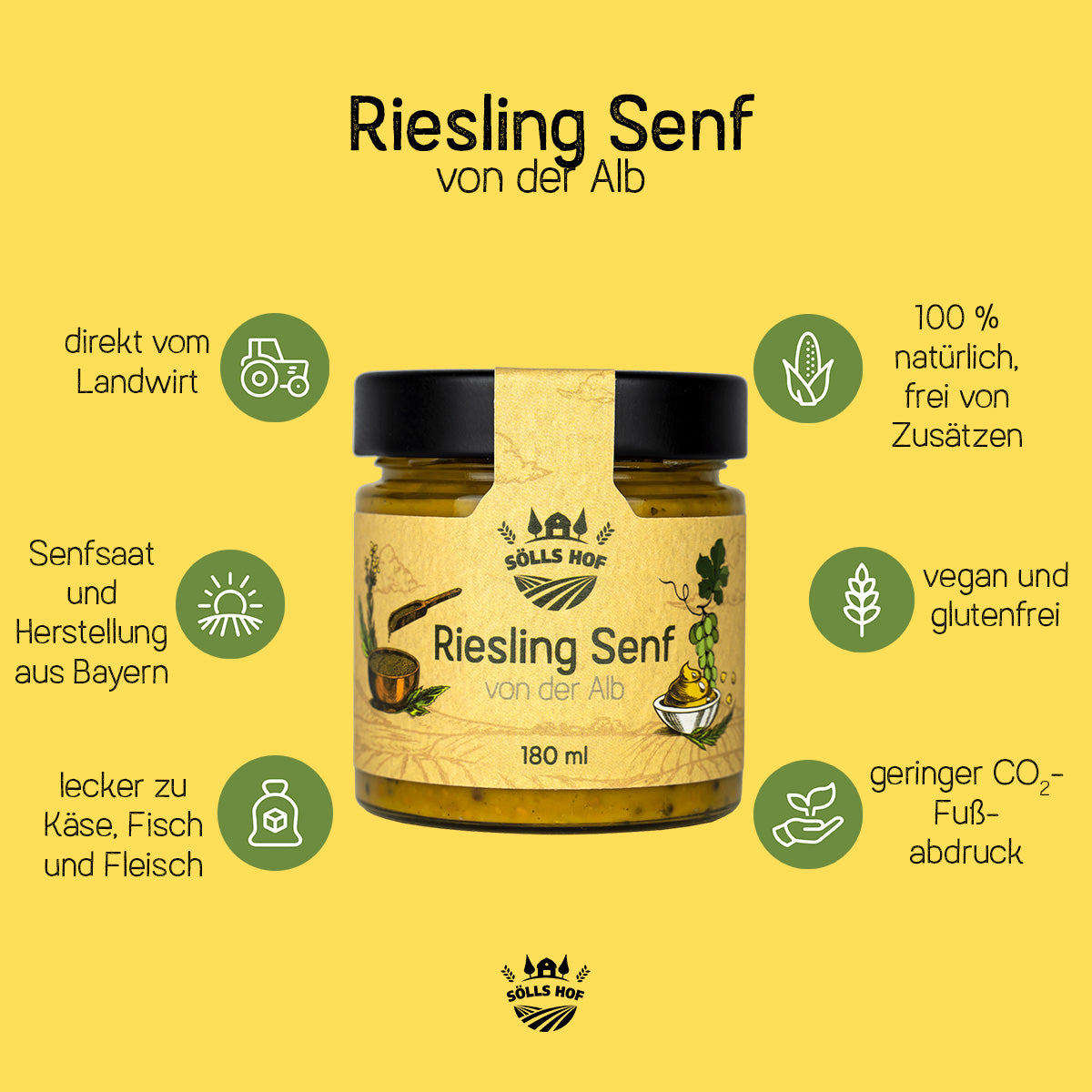 Riesling Senf