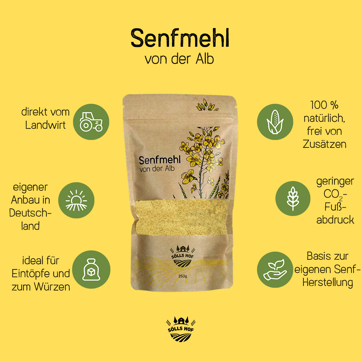 Senfmehl von der Alb
