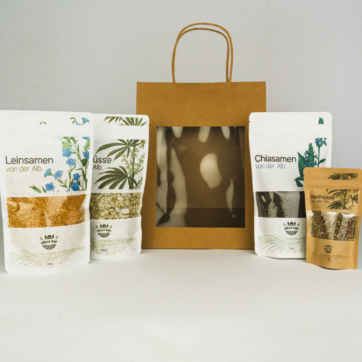 Geschenkset Saatenpäckle in Tüte