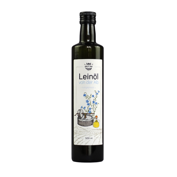 leinöl aufbewahrung Leinöl von der Alb