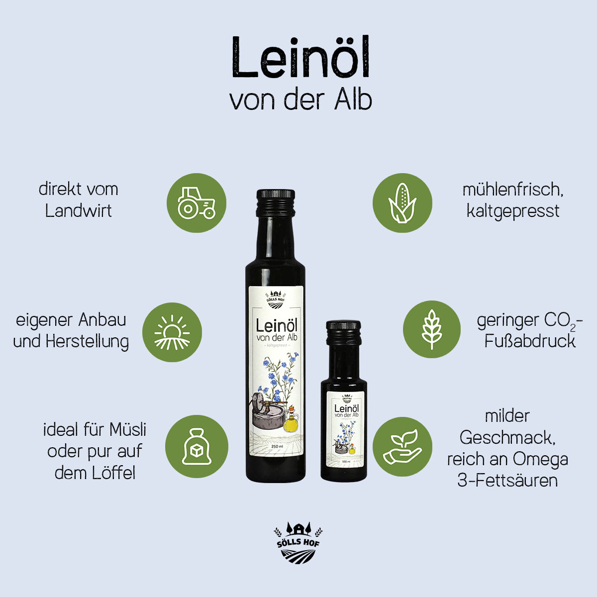 Leinöl von der Alb