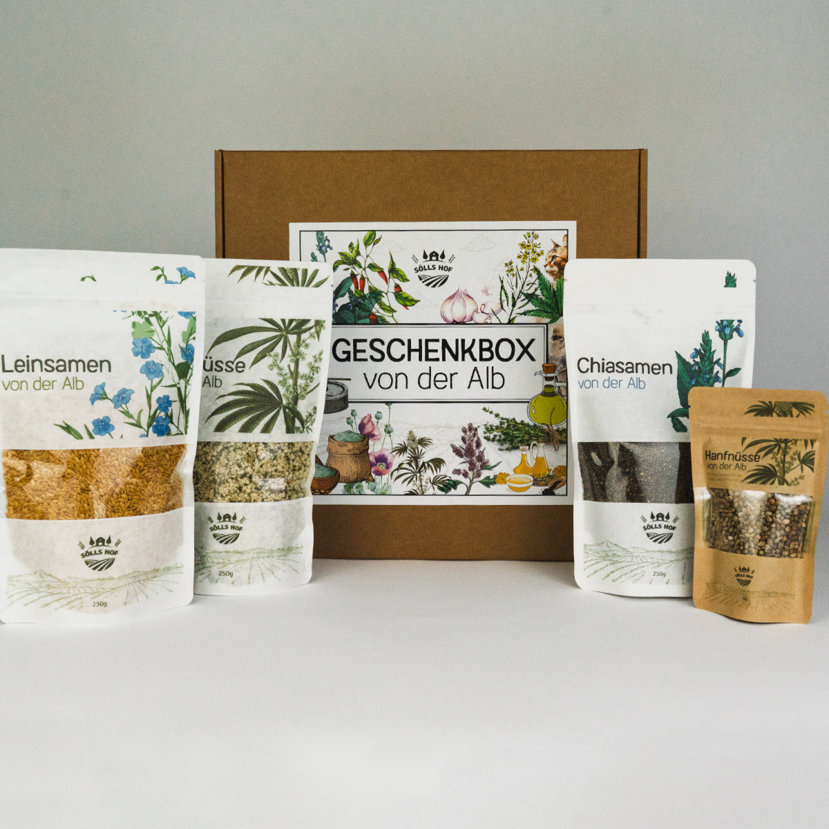 Geschenkbox Saatenpäckle